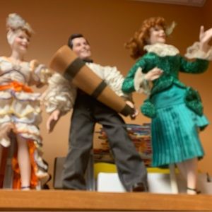 I Love Lucy 3 Dolls from Hamilton Collection